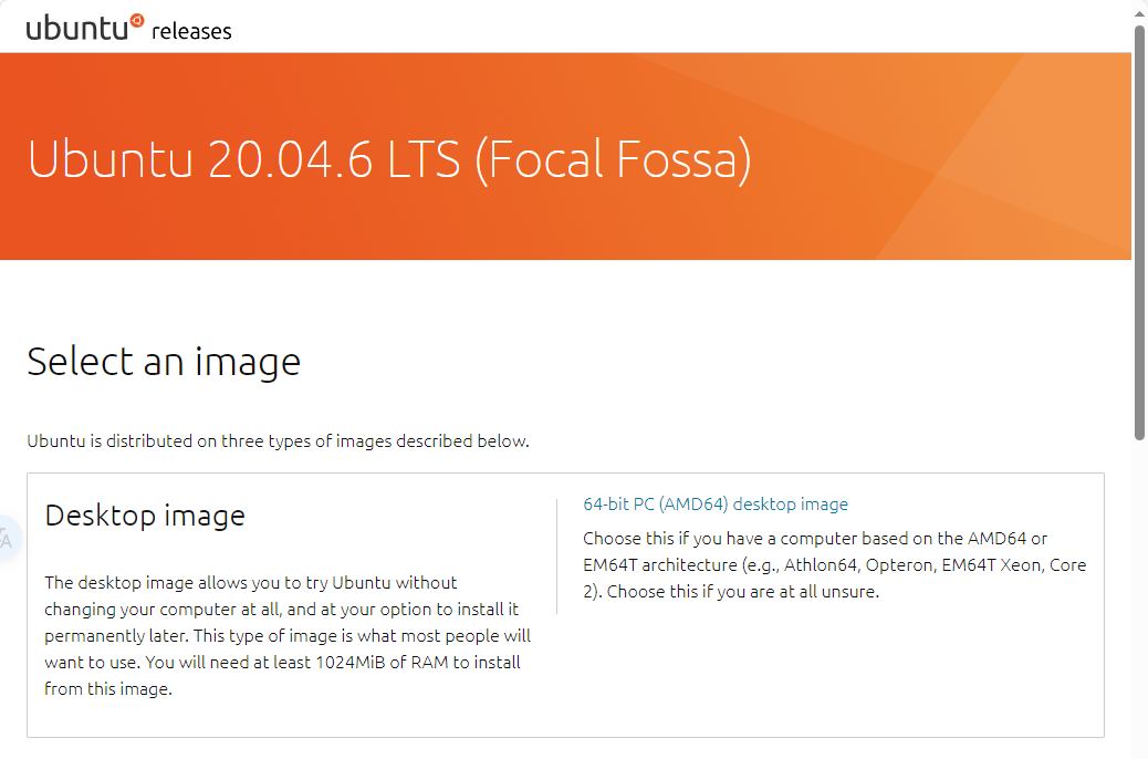 Downloiad Ubuntu